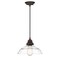Westinghouse Pendant 60W Iron Hill 11In ORB High-Lights Clear Seeded Glass 6116600 - alternate 1